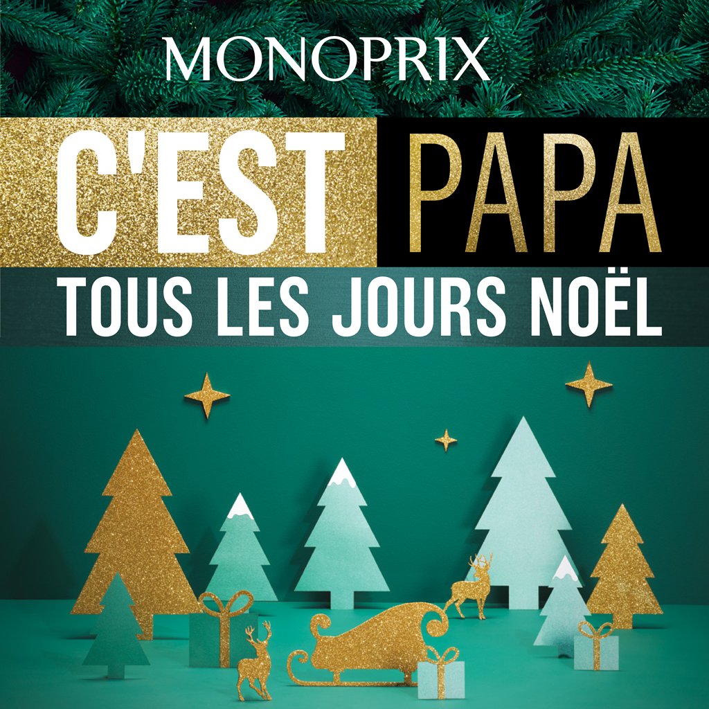 Animation de Noël à Paris - Animateur micro - speaker magasin Monoprix