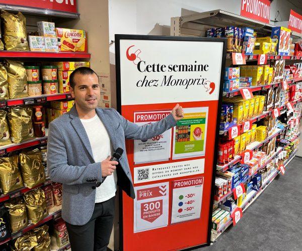 Speaker Animateur à Toulouse Monoprix