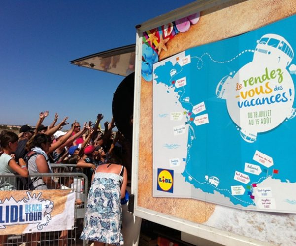 Animation Tournée des plages